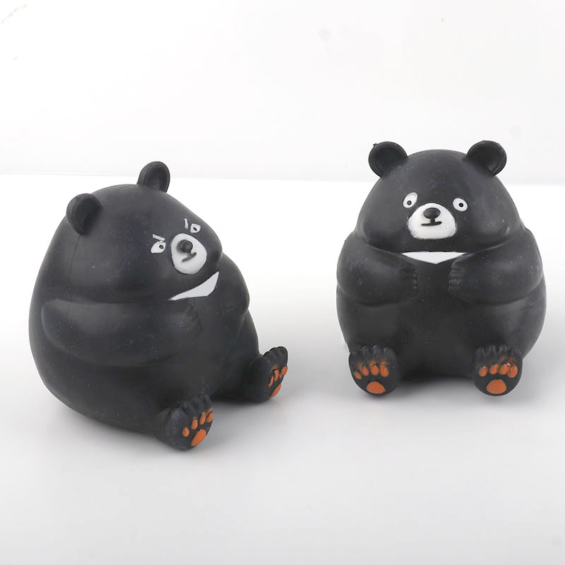 Black Bear Squeeze Toy
